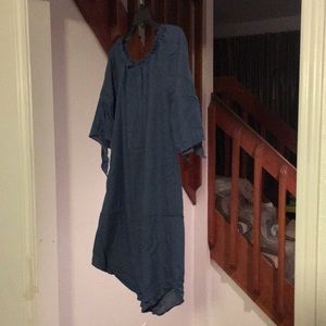 Denim dress